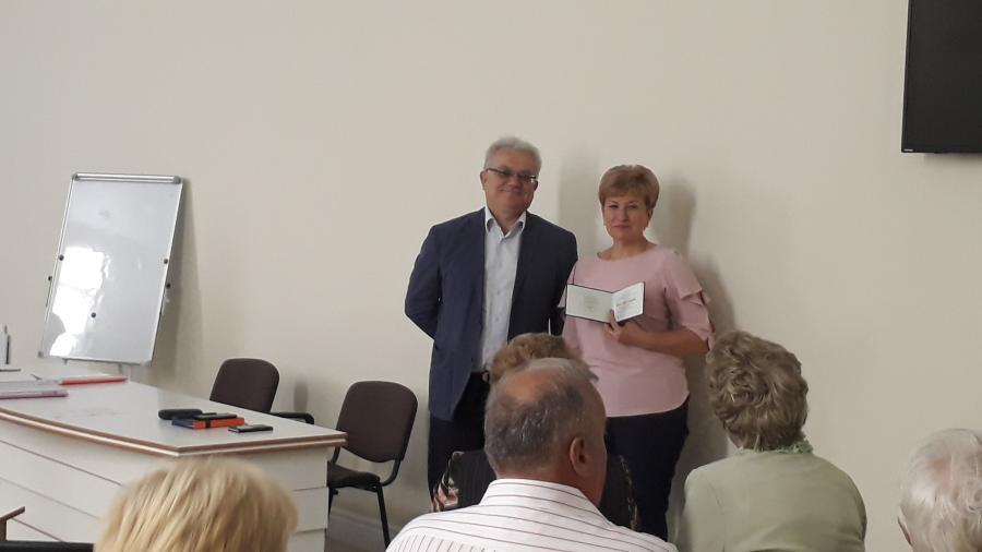 Вітаємо колегу!
